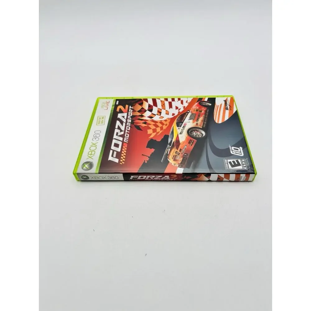 Forza Motorsport 2 (Microsoft Xbox 360, 2007) Complete w/ Manual Tested Works VG